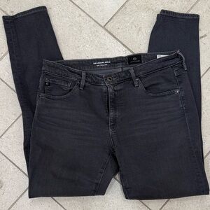 AG Adriano Goldschmied Women's Skinny Jeans in Dark Gray